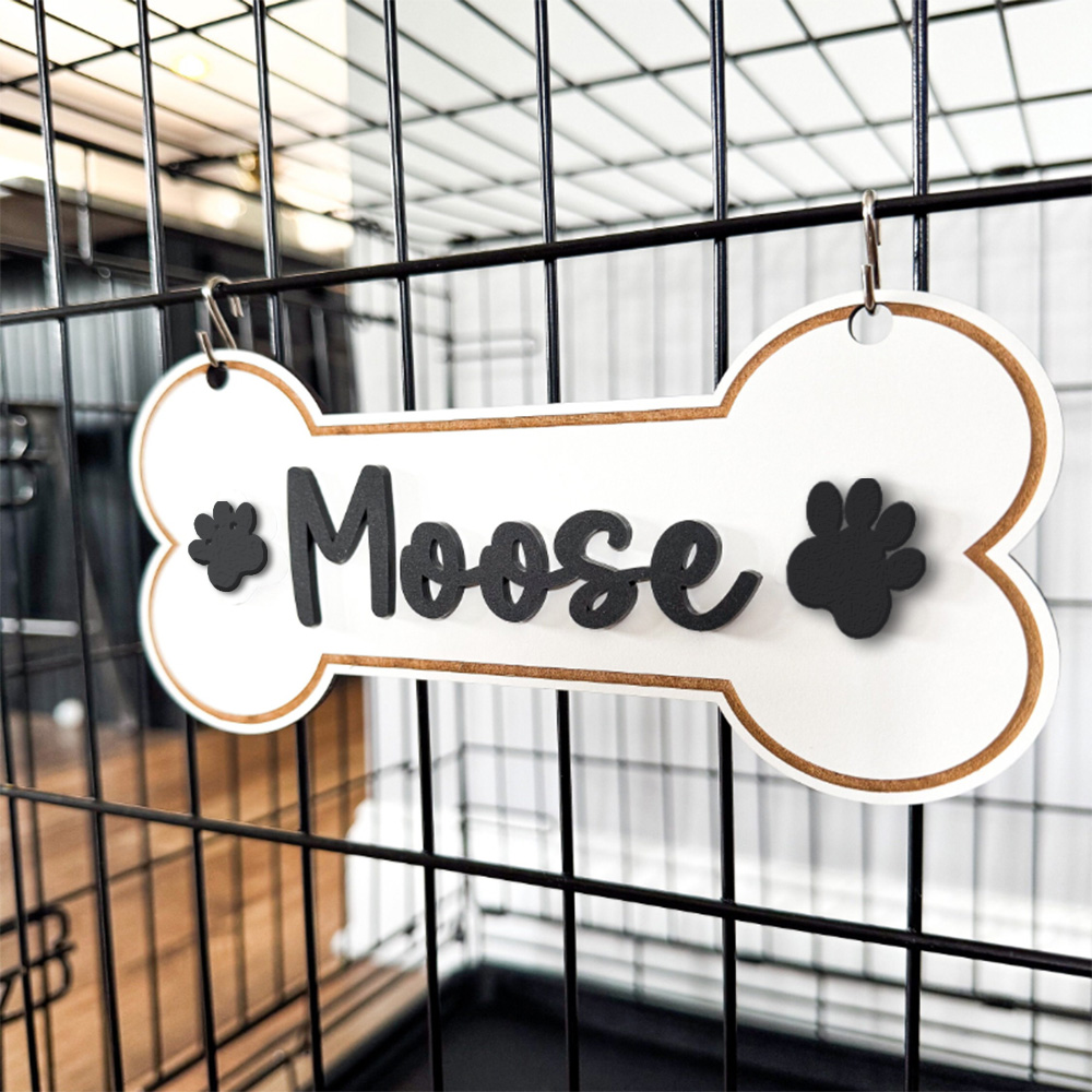 Pet Portrait Custom - Personalize uma etiqueta de caixa personalizada,