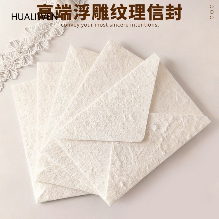 Wax Seal Letter Kit - 10 Envelopes de Papel Texturizado de