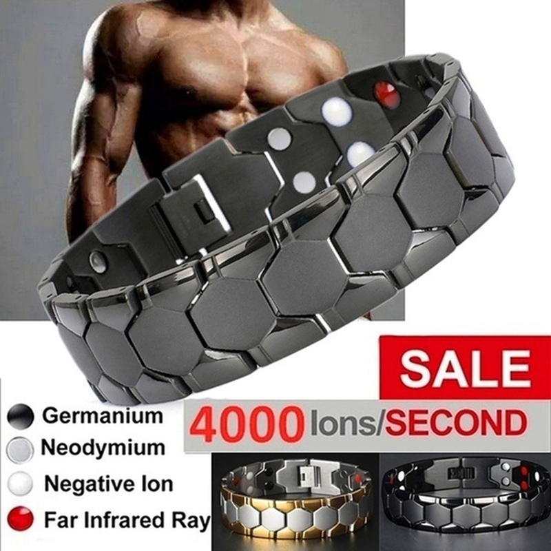 Coordinates Bracelet - Pulseira de Energia para Homens, Pulseira