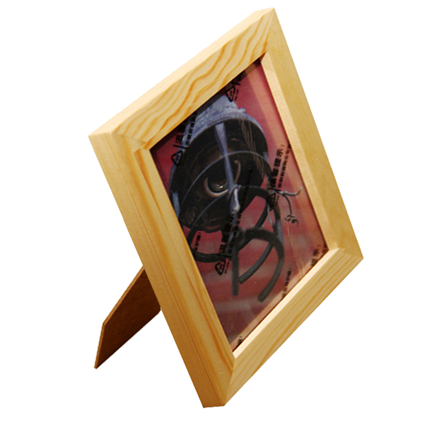 Clássico Quadrado De Madeira P - Engraved Wood Frame avaliação e preço