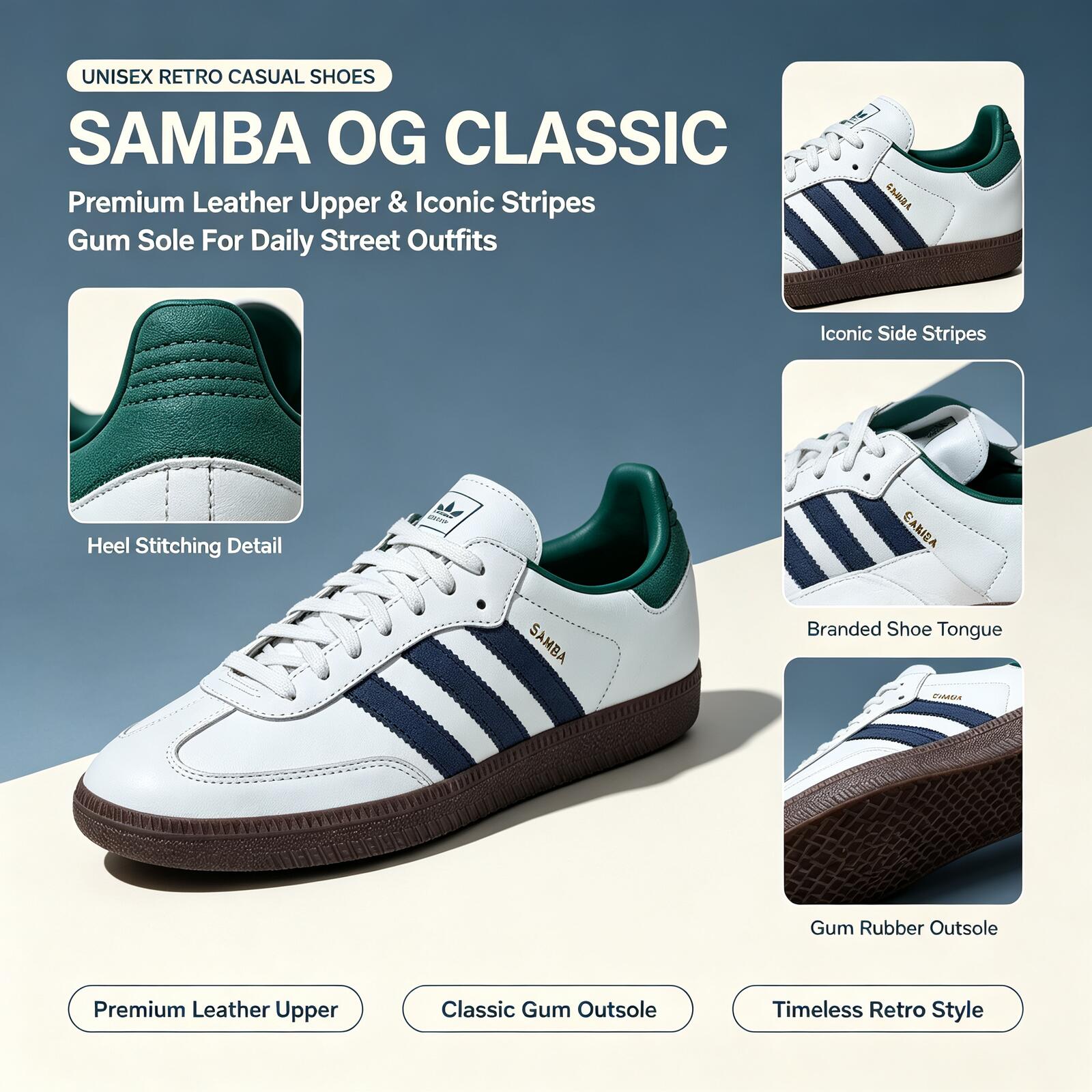 Tênis Oficiais Adidas SAMBA OG - Adidas Shoes Samba avaliação e preço
