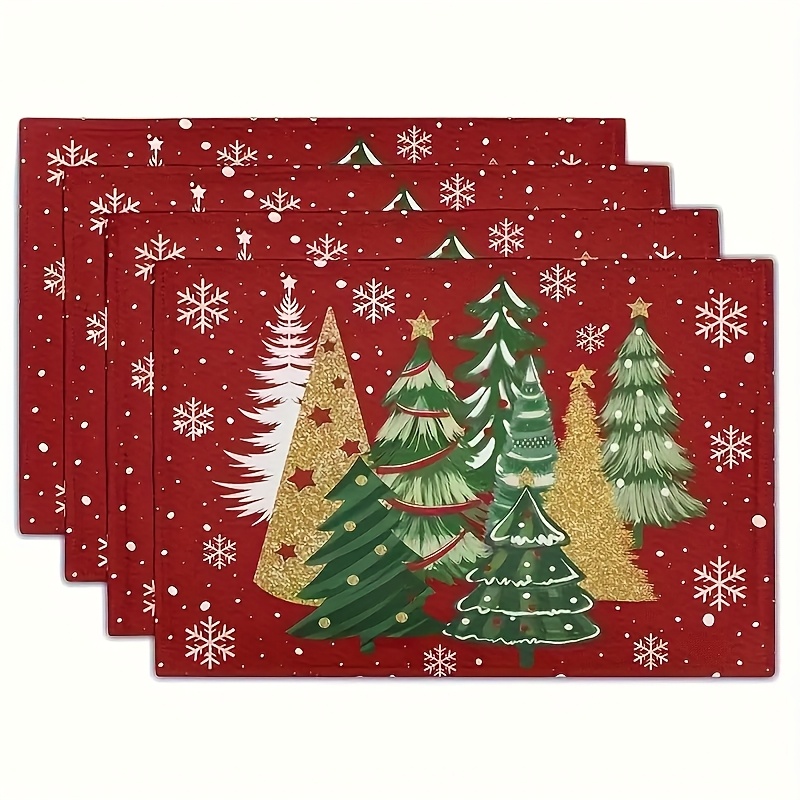 Sousplat Vermelho com Estampa  - Family Tree Print avaliação e preço