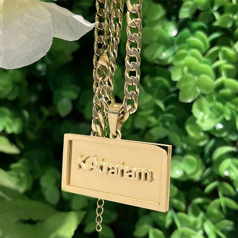 Nome personalizado hip hop col - Name Necklace Custom avaliação e preço