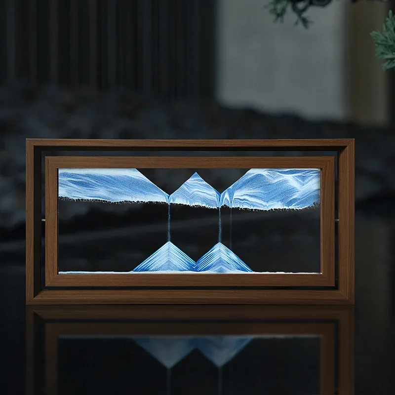 3D Rotatable Sandscape para Ho - Engraved Wood Frame avaliação e preço
