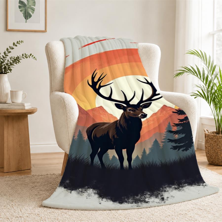 Manta de Flanela Vintage com E - Family Tree Print avaliação e preço