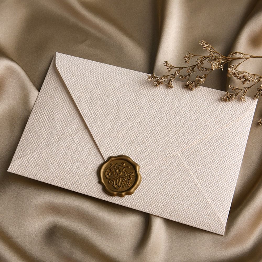 10 pçs textura de linho retro  - Wax Seal Letter Kit avaliação e preço