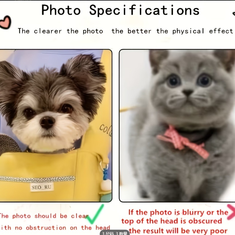 Suporte de Acrílico Personaliz - Pet Portrait Custom avaliação e preço